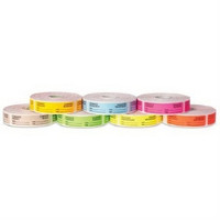 Pre-Printed Label Advisory Label Multicolored Paper IV Daily Change Syringe Label  (7/PK)