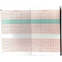 Fetal Diagnostic Monitor Recording Paper Edan® Thermal Paper 90 mm X 152 mm Roll Red Grid  (3/BX)