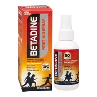 Antiseptic Betadine® Topical Liquid 3 oz. Spray Bottle  (1/EA)