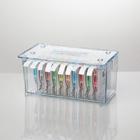 Label Dispenser Peel N Go® 4-1/8 X 5-3/10 X 9-3/16 Inch Desktop Manual Pull Clear Plastic 10 Roll Dispenser For use with Medication Labels  (1/EA)