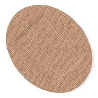 Adhesive Strip Curity™ 1 X 1-1/4 Inch Fabric Oval Tan Sterile  (50/BX)