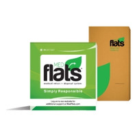 Pharmaceutical Disposal System MedFlats® 9 X 6 X 3.5 Inch  (1/EA)