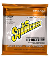 Oral Electrolyte Solution Sqwincher® Powder Pack® Orange Flavor 23.83 oz. Electrolyte  (32/CS)