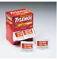 Pain Relief Tylenol® Extra Strength 500 mg Strength Acetaminophen Caplet 10 per Bottle  (144/CS)