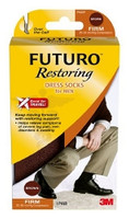 Compression Socks 3M™ Futuro™ Knee High Large Black Closed Toe  (1/PR)