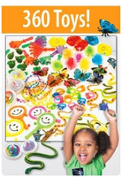 Kids Love Stickers® 360 per Unit Super Prize Pack of Toys Toy Chest  (360/PK)