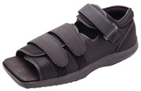 Square Toe Post-Op Shoe X-Large Male Black  (1/EA)