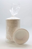 Bowl Aspen White Single Use Clay Coated Paper  (500/CS)