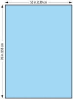 General Purpose Drape Large Drape 55 W X 76 L Inch NonSterile  (32/CS)