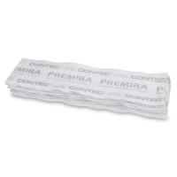 Wet Mop Pad Contec® Premira® II White Microfiber Disposable  (20/PK)