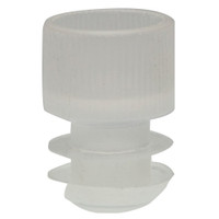 McKesson Tube Closure Polyethylene Flanged Plug Cap Natural 16 mm For Use with 16 mm Blood Drawing Tubes, Glass Test Tubes, Plastic Culture Tubes NonSterile  (1000/BG)