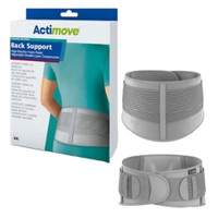 Back Support Actimove® Everyday Supports Small / Medium Hook and Loop Closure 29 to 37 Inch Waist Circumference Adult  (1/EA)