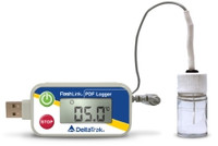 Vaccine Temperature Data Logger with Alarm Flashlink® PDF Logger Fahrenheit -58° to +104°F (-50° to +40°C) Glycol Bottle Probe Magnet Battery Operated  (1/EA)