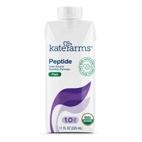 Oral Supplement Kate Farms® Peptide 1.0 Plain Plain Flavor Liquid 11 oz. Carton  (1/EA)