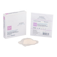 Foam Dressing Zenifoam Gentle Border 7 X 7 Inch With Border Foam Backing Silicone Adhesive Sacral Sterile  (1/EA)