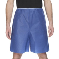 Exam Shorts McKesson X-Large Blue SMS Adult Disposable  (25/BG)