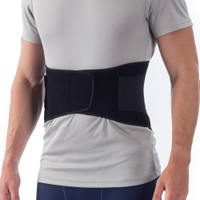 Occupational Back Support NYOrtho Deluxe Large Hook and Loop Closure 34 to 38 Inch Waist Circumference 9 Inch Back Height Adult  (1/EA)