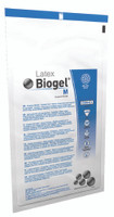 Surgical Glove Biogel® M Size 7.5 Sterile Latex Standard Cuff Length Micro-Textured Straw Not Rated  (50/BX)