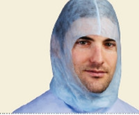 Surgical Hood One Size Fits Most White Elastic Closure  (100/CS)