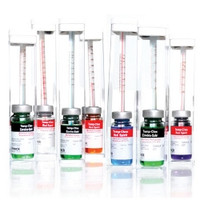 Refrigerator Thermometer Temp-Chex® Red Spirit Celsius -5° to +15°C Total Immersion Door / Wall Mount Does Not Require Power  (1/EA)