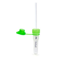 Safe-T-Fill® Capillary Blood Collection Tube Lithium Heparin Additive 10.8 X 46.6 mm 200 µL Green Attached Cap Plastic Tube  (50/PK)