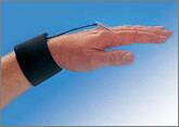 Wrist Support IMAK® RSI WrisTimer® Daytime Elastic Left or Right Hand Black Medium  (1/EA)