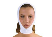 Facial Support Wrap Large Soft-Flex Spandex White  (1/EA)