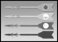 Tamper Evident Arrow Genesis® White  (500/BX)