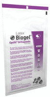Surgical Glove Biogel® Optifit™ Orthopaedic Size 8.5 Sterile Latex Standard Cuff Length Micro-Textured Straw Not Rated  (40/BX)