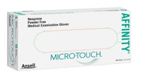 Exam Glove Micro-Touch® Affinity® Large NonSterile Polychloroprene Standard Cuff Length Textured Fingertips Green Chemo Tested  (1/BX)