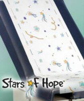 Table Paper Stars of Hope® 18 Inch Width White Crepe  (12/CS)