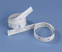 Measurement Tape 36 Inch Paper Disposable Inches / Centimeters  (125/PK)