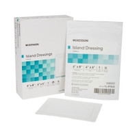 Adhesive Dressing McKesson 6 X 8 Inch Rectangle Sterile  (25/BX)