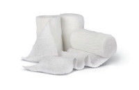 Fluff Bandage Roll Bulkee Lite® 4 Inch X 4-1/10 Yard 1 per Pack Sterile 3-Ply Roll Shape  (12/BX)