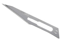Surgical Blade Glassvan® Carbon Steel No. 11 Sterile Disposable Individually Wrapped  (100/BX)