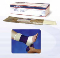 Unpadded Precut Splinting System ORTHO-GLASS® Solo 4 X 30 Inch Fiberglass White  (10/BX)
