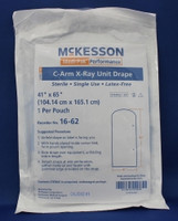 Mobile X-Ray Drape McKesson 41 X 65 Inch X-Ray or C-Arm Image Intensifiers  (10/BX)