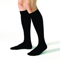 Compression Socks JOBST® for Men Knee High Large Black Closed Toe  (1/PR)