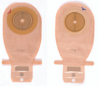 Ostomy Pouch Assura® New Generation One-Piece System 11-1/2 Inch Length 3/4 to 1-3/4 Inch Stoma Drainable Convex Light, Trim to Fit  (10/BX)