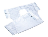 Seat and Back Commode Sling 2 or 6 Point Without Head Support Chainless 600 lbs. Weight Capacity  (1/EA)