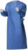 Non-Reinforced Surgical Gown RoyalSilk™ X-Large Blue Sterile AAMI Level 3 Disposable  (20/CS)
