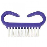Nail Brush Dawn Mist Nylon Bristles Purple  (1/EA)