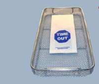 Sterilization Bag ProSys™ Steam 2 X 5 X 13 Inch White / Blue Open End Paper  (500/CS)