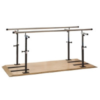 Parallel Bars Plywood Base, Stainless Steel Handrails 7 Foot X 18 to 28 X 26 to 39 Inch Satin Finish  (1/EA)