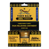 Topical Pain Relief Tiger Balm® Ultra Strength 11% - 11% Strength Camphor / Menthol Ointment 18 Gram  (1/EA)