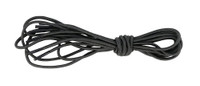 Shoelaces Black Elastic  (2/PK)