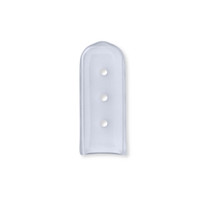 Instrument Tip Protecting Cap 3/4 L X 0.25 W Inch, Clear, With Vent, Osteotome, Sterile, Disposable  (100/PK)
