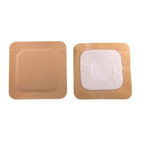 Stoma Cap 3 X 3 Inch, 1-1/8 Inch Round Center Opening, Style G-1  (50/BX)
