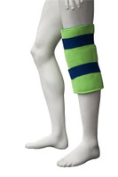 Cold Pack with Wrap Polar Ice® Knee Large 13 X 26 Inch Nylon / Polyester / Water Reusable  (1/PK)
