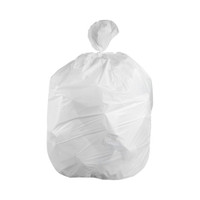 Trash Bag Heritage™ 33 gal. Natural HDPE 12 Mic. 33 X 40 Inch Star Seal Bottom Coreless Roll  (500/CS)